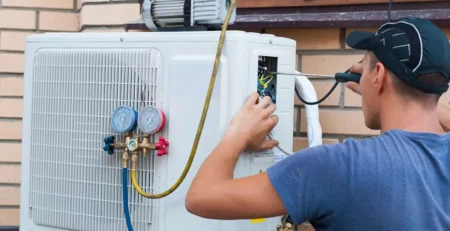 Instalación de aire acondicionado